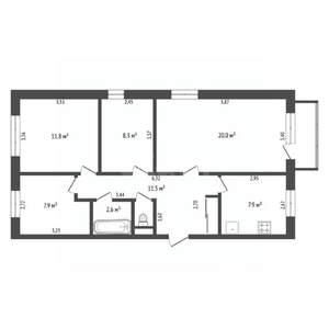 4-к квартира, вторичка, 72м2, 5/5 этаж