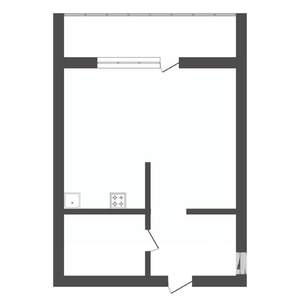 Студия квартира, вторичка, 29м2, 8/10 этаж