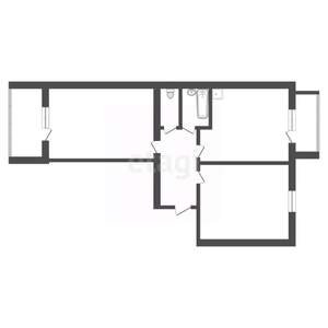 2-к квартира, вторичка, 69м2, 3/10 этаж