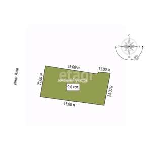 2-к квартира, вторичка, 60м2, 1/1 этаж