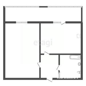 1-к квартира, вторичка, 35м2, 5/10 этаж