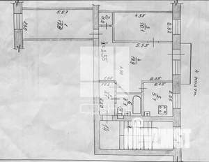 3-к квартира, вторичка, 56м2, 4/5 этаж