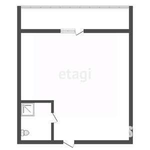 Студия квартира, вторичка, 18м2, 3/3 этаж