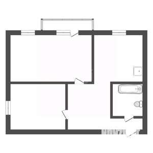 2-к квартира, вторичка, 42м2, 3/5 этаж