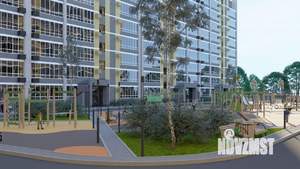 1-к квартира, строящийся дом, 35м2, 2/9 этаж