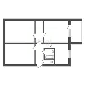3-к квартира, вторичка, 69м2, 4/5 этаж