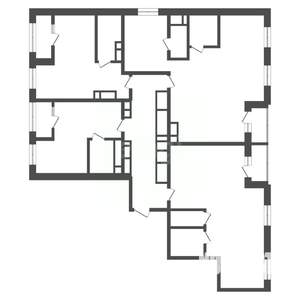 Студия квартира, вторичка, 190м2, 11/19 этаж
