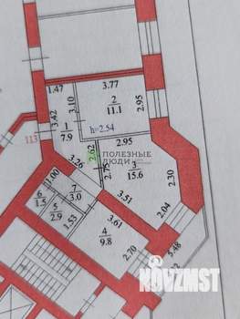 2-к квартира, вторичка, 52м2, 11/14 этаж