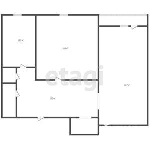 2-к квартира, вторичка, 66м2, 5/14 этаж