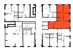 3-к квартира, вторичка, 86м2, 1/16 этаж
