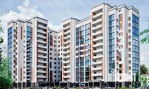 1-к квартира, строящийся дом, 45м2, 10/12 этаж