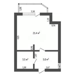 Студия квартира, вторичка, 31м2, 7/9 этаж