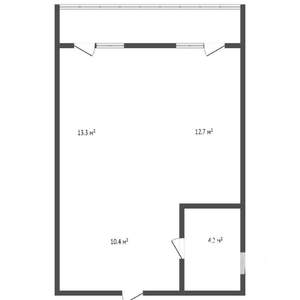 1-к квартира, вторичка, 41м2, 9/9 этаж
