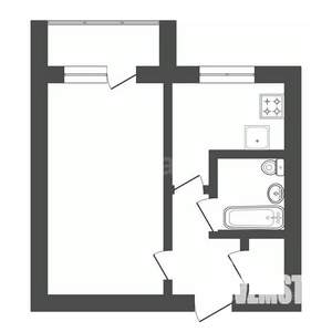 1-к квартира, вторичка, 42м2, 2/5 этаж