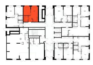 1-к квартира, вторичка, 34м2, 1/16 этаж