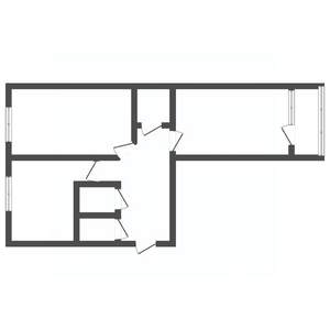 2-к квартира, вторичка, 66м2, 2/9 этаж
