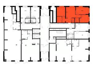 3-к квартира, вторичка, 69м2, 1/16 этаж