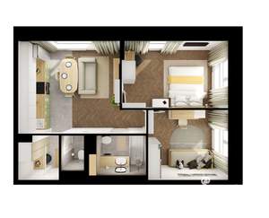 2-к квартира, вторичка, 54м2, 8/9 этаж