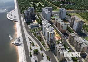 2-к квартира, строящийся дом, 48м2, 2/15 этаж