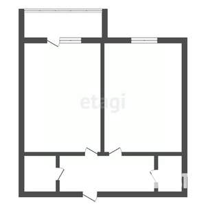 1-к квартира, вторичка, 47м2, 2/10 этаж
