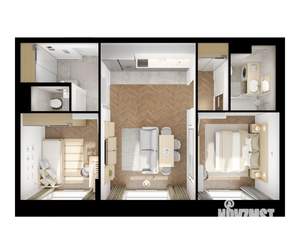 2-к квартира, вторичка, 57м2, 3/9 этаж