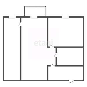 2-к квартира, вторичка, 45м2, 5/5 этаж
