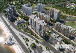 1-к квартира, строящийся дом, 41м2, 7/15 этаж