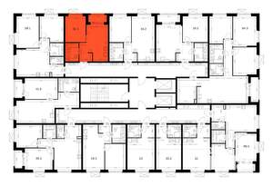 1-к квартира, вторичка, 32м2, 12/16 этаж